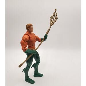 Matel DC Comics Aquaman with Gold‎ Trident Action Figure